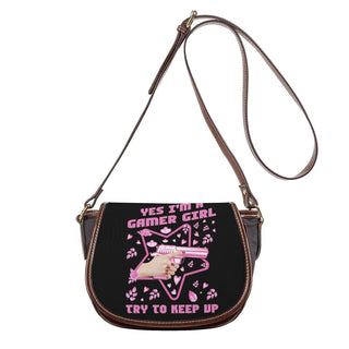 Cute Gamer Girl Cross Body Bag