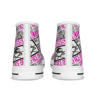 Pink Lacrosse High Tops