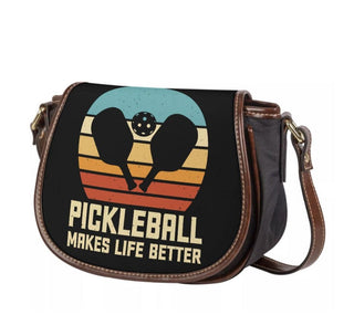 Pickleball Makes Life Better HandBag