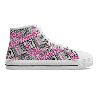 Pink Gymnastics High Tops for Girls