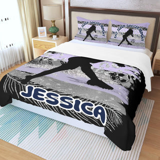 Soccer Duvet Set With Name