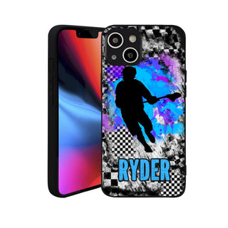 a phone case with a picture of a person on it