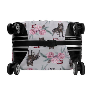 Wolf Luggage Cover - Colorfulmamas