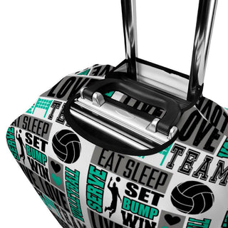 Volleyball Luggage Cover - Colorfulmamas