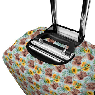 Highland Cows Luggage Cover - Colorfulmamas