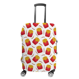 Funny Fries Luggage Cover - Colorfulmamas