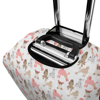 Poodle Luggage Cover - Colorfulmamas