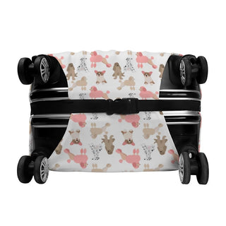 Poodle Luggage Cover - Colorfulmamas