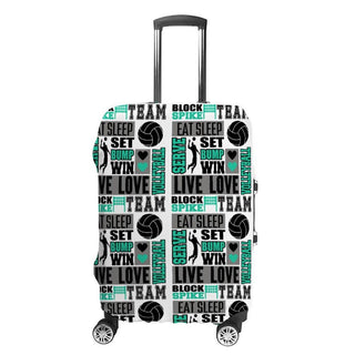 Volleyball Luggage Cover - Colorfulmamas