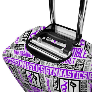 Gymnastics Luggage Cover - Colorfulmamas