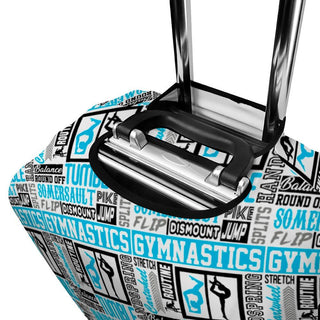 Gymnastics Luggage Cover - Colorfulmamas