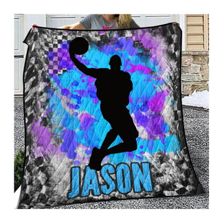 Boys Basketball Quilt Set