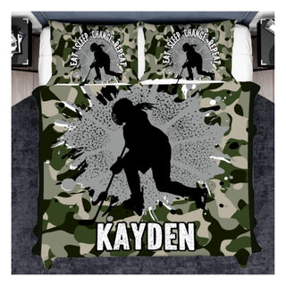 Ice Hockey Duvet Set - Colorfulmamas