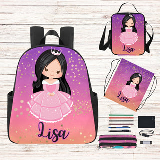 Personalized Princess Backpack With Name On