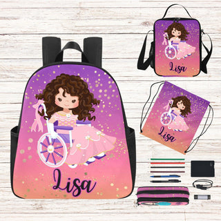 Personalized Backpack for Girls In Wheelchairs